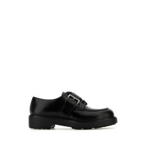 Prada v_ Y [XAbv 2EG457FG000055F0002 Black leather lace-up shoes Black 6 6.5 7 7.5 8 8.5 9 9.5 10 11 yE֐ōz