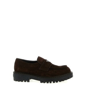 yyVC[OXӍՍő80%OFF+P2{~zPrada v_ Y [t@[ 2DE151FG001103F0003 'Double Chocolate' loafers Brown 10 11 12 6 7 8 8.5 9 9.5 yE֐ōz