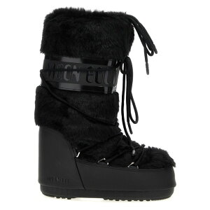 yyV}\ ő75%OFF+P2{zMOON BOOT [u[c fB[X u[c 80D1408900N001 'Icon Faux Fur' boots Black 35~38 39~41 42~44 35 39 yE֐ōz