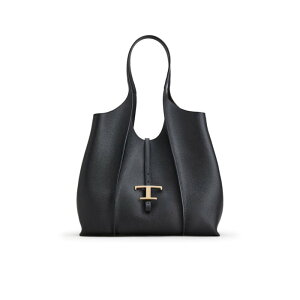 Tod's �g�b�Y ���f�B�[�X �g�[�g�o�b�O XBWTSBA0300Q8EB999B999 TIMELESS SHOPPING BAG IN LEATHER MEDIUM Black onesize �y���������E�֐ō��z