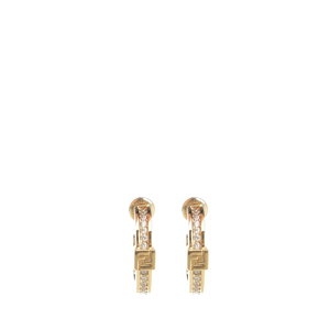 �y�y�V�X�[�p�[�Z�[�� �ő�80%OFF+P2�{~�zFENDI �t�F���f�B ���f�B�[�X �s�A�X�E�C�������O 8AL216ATEPF089U FF CUBE HOOP CO METALLO/CRISTA Gold onesize IT0 �y���������E�֐ō��z