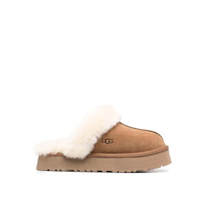 AO UGG Disquette Slippers 1122550CHESTNUT Women T_ Beige 6 yE֐ōz