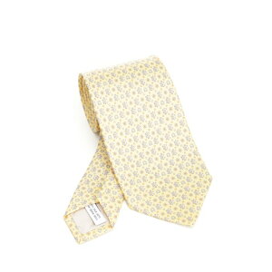 yyVX[p[Z[ ő80%OFF+P2{~zFERRAGAMO tFK Y lN^C 351289785393006 Turtle Print Silk Tie Yellow IT0 yE֐ōz