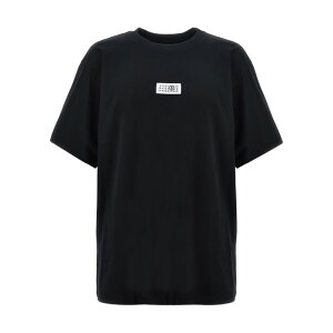 MM6 Maison Margiela �G���G���V�b�N�X �����Y T�V���c�E�J�b�g�\�[ SH0GC0032S24312900 T-Shirt Numeric signature MM6' patch Black L M S XL XS 2XS 3XS 3XL 2XL 4XL 5XL �y���������E�֐ō��z