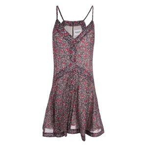 Isabel Marant Etoile �C�U�x�� �}���� �G�g���[�� ���f�B�[�X �����s�[�X�E�h���X�E�I�[���C������ RO0692FCD1J14E86CY FLORAL-PRINT COTTON MINI DRESS 86CY CRUSHED BERRY 36 38 40 �y���������E�֐ō��z