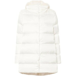 yyVC[OXӍՍő80%OFF+P2{~zHerno wm fB[X _EWPbgER[g PI001934D12170Z1000 A-SHAPE DOWN JACKET IN SATIN AND LADY ALTERNATIVE FUR 1000 BIANCO 40 42 44 46 38 yE֐ōz