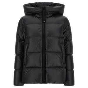 Moncler N[ fB[X _EWPbgER[g K20931A00068597YG999 'Serittes' down jacket Black 0 1 2 3 4 yE֐ōz