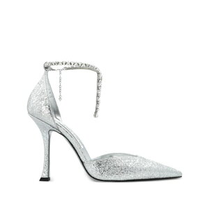JIMMY CHOO �W�~�[ �`���E ���f�B�[�X �p���v�X�E�n�C�q�[�� STEVIE100HTJSILVE Shoes Jimmy Choo SILVER IT36 IT37 IT38 IT381/2 IT39 40 38.5 39 37 38 36 �y���������E�֐ō��z