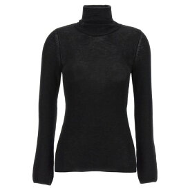 TOM FORD トムフォード レディース ニット・セーター・カーディガン MAK1332YAX752LB999 Silk cashmere turtleneck sweater Black L M S 【送料無料・関税込】