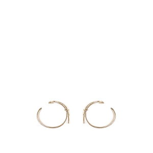 yyV}\ ő75%OFF+P2{zFERRAGAMO tFK fB[X sAXECO 760708770522001 Hoop earrings with knot Gold onesize yE֐ōz