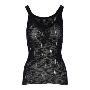 PINKO �s���R ���f�B�[�X �^���N�g�b�v�E�L���~�\�[�� 105143A2LPZ99 Black Sergio Tank Top Black XS M S L �y���������E�֐ō��z