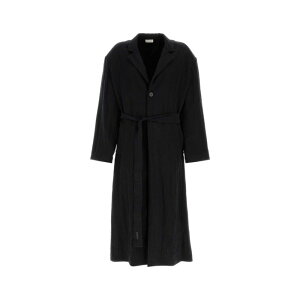 yyVubNtCf[ő80%OFF+P2{~zFear of God tBAIuSbh Y R[g FG25FW64644BTN001 Black lyocell blend trench coat Black M L yE֐ōz