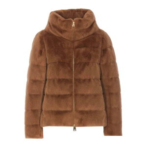 yyVC[OXӍՍő80%OFF+P2{~zHerno wm fB[X _EWPbgER[g PI001935D126302157 Fur Effect Cape Jacket Brown 44 42 40 yE֐ōz
