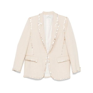 forte_forte �t�H���e �t�H���e ���f�B�[�X �u���U�[�E�W���P�b�g 13529bisDUNE Forte Forte Jackets White Light and natural 1 2 �y���������E�֐ō��z