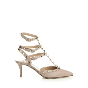 Valentino Garavani ���@�����e�B�m ���f�B�[�X �p���v�X�E�n�C�q�[�� 7W2S0375VCEP45 Rockstud Pumps With Straps Rose IT36 IT37 IT38 IT39 IT40 IT41 EU34 EU35 EU36 EU37 EU38 EU39 EU40 EU41 EU42 37.5 36.5 36 37 38 39 �y���������E�֐�