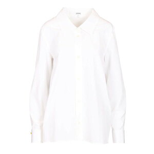 LOEWE ���G�x ���f�B�[�X �V���c�E�u���E�X S540Y05XCD2100 Cotton poplin shirt White FR30 FR32 FR34 FR36 FR38 FR40 FR42 FR44 FR46 FR48 FR50 FR52 FR54 40 38 36 �y���������E�֐ō��z