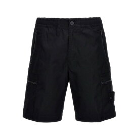 STONE ISLAND ストーンアイランド メンズ ショートパンツ 8015L07F1V0020 Navy Blue Bermuda Shorts Blue 32 31 【送料無料・関税込】