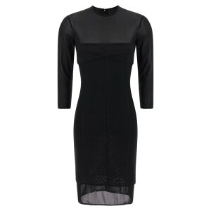 PINKO �s���R ���f�B�[�X �����s�[�X�E�h���X�E�I�[���C������ 105548A2Q3Z99 'Giostra' dress Black IT38 IT40 IT42 IT44 IT46 42 40 44 38 �y���������E�֐ō��z