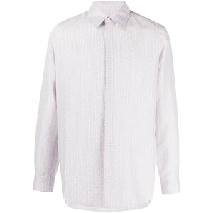 FENDI �t�F���f�B �����Y �V���c�E�u���E�X FS0585AI8PF0F5U Shirts Pink 39 �y���������E�֐ō��z
