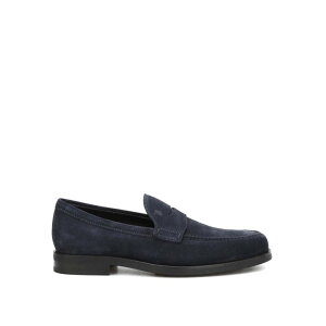 Tod's gbY Y [t@[ XXM0ZF0Q920RE0U805 Penny bar suede loafers Blue 8.5 8 10 6 6.5 7 7.5 yE֐ōz