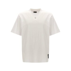 FENDI �t�F���f�B �����Y T�V���c�E�J�b�g�\�[ FY0936ARYYF0QA0 'FF' T-shirt White L M S XL 2XL 3XL 4XL 5XL XS 2XS �y���������E�֐ō��z
