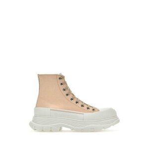 Alexander McQUEEN ALT_[E}bNC[ fB[X Xj[J[ 697080W4TGS5375 Skin pink canvas Tread Slick sneakers Pink 381/2 41 35 36 37 38 39 40 36.5 37.5 38.5 yE֐ōz