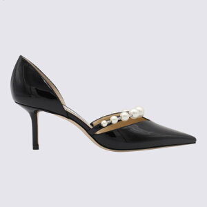 JIMMY CHOO �W�~�[ �`���E ���f�B�[�X �p���v�X�E�n�C�q�[�� AURELIE65XKM000050 Jimmy Choo With Heel Neri e Grigi 361/2 371/2 381/2 391/2 34 35 36 37 38 39 40 41 �y���������E�֐ō��z