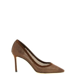 JIMMY CHOO �W�~�[ �`���E ���f�B�[�X �p���v�X�E�n�C�q�[�� ROMY85EQFBRONZEBRONZE 'Romy' pumps Brown 35 36 36.5 37 37.5 38 38.5 39 39.5 41 40 �y���������E�֐ō��z