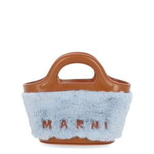 Marni �}���j ���f�B�[�X �n���h�o�b�O�E�V�����_�[�o�b�O BMMP0067U0P868100B26 MICRO TROPICALIA BAG AZURE onesize �y���������E�֐ō��z