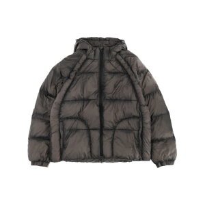 REPRESENT ���v���[���g �����Y �_�E���W���P�b�g�E�R�[�g MLM10012002 DOWN JACKET WITH LOGO BLACK L XL M �y���������E�֐ō��z