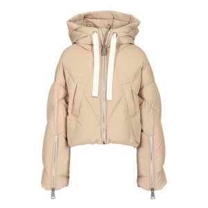 KHRISJOY �N���X�W���C ���f�B�[�X �_�E���W���P�b�g�E�R�[�g KWF25R0604NY0030SND194 'Crop Iconic Milano' Down Jacket Beige IT34 IT36 IT38 IT40 IT42 IT44 IT46 IT48 IT50 IT52 IT54 42 40 �y���������E�֐ō��z
