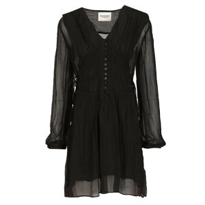 Isabel Marant Etoile �C�U�x�� �}���� �G�g���[�� ���f�B�[�X �����s�[�X�E�h���X�E�I�[���C������ 26PRO0969FAD1J08E01BK Loriena dress Black FR30 FR32 FR34 FR36 FR38 FR40 FR42 FR44 FR46 FR48 FR50 FR52 FR54 FR56 FR58 38 34 36 