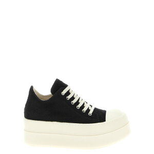Rick Owens DRKSHDW bN IEGX _[NVhE fB[X Xj[J[ DS02E7832BMO911 'Double Bumper Low Sneaks' sneakers White/Black 36 37 38 39 40 39.5 36.5 37.5 38.5 yE֐ōz