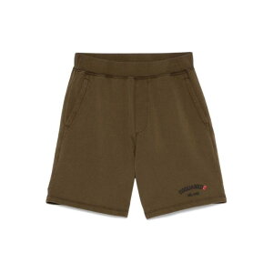 Dsquared2 �f�B�[�X�N�G�A�[�h �����Y �V���[�g�p���c S74MU0894S25539728 Relax Fit Shorts Green S M L �y���������E�֐ō��z