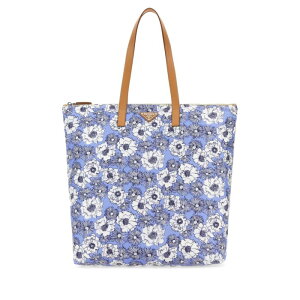 Prada �v���_ �����Y �g�[�g�o�b�O 2VG906VMOO2CXMF0OEQ Printed Re-Nylon shopping bag Floral onesize �y���������E�֐ō��z