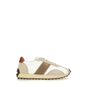 Tod's gbY fB[X Xj[J[ XXW26L0IO30TNK0EY1 LEATHER AND FABRIC SNEAKER BEIGE 371/2 381/2 39 40 38.5 38 39.5 37 37.5 35 36.5 36 yE֐ōz