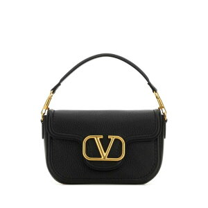 Valentino Garavani ���@�����e�B�m ���f�B�[�X �n���h�o�b�O�E�V�����_�[�o�b�O 6W2B0N20IMZ0NO Black leather Alltime shoulder bag Black onesize �y���������E�֐ō��z