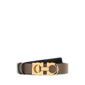 FERRAGAMO �t�F���K�� ���f�B�[�X �x���g�E�T�X�y���_�[ 23A565715198CARSEENER Mud leather reversible belt Brown 70 75 80 85 90 95 100 �y���������E�֐ō��z