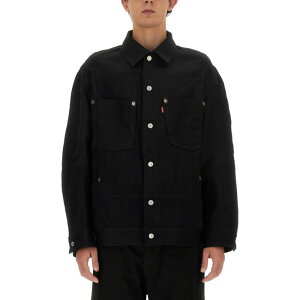 JUNYA WATANABE �W������ ���^�i�x �����Y �J�W���A���W���P�b�g WLJ9101001 JUNYA WATANABE X LEVI'S JACKET BLACK L M �y���������E�֐ō��z