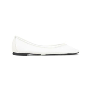 JACQUEMUS �W���b�N���X ���f�B�[�X �t���b�g�V���[�Y FOW00183AW00814100 LES BALLERINES OVALO White IT36 IT37 IT38 IT39 IT40 IT41 36 37 38 39 40 41 �y���������E�֐ō��z