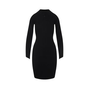 Courreges �N���[�W�� ���f�B�[�X �����s�[�X�E�h���X�E�I�[���C������ 325MRO690FI00019999 9999 BLACK XS S M �y���������E�֐ō��z