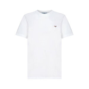 Prada �v���_ ���f�B�[�X T�V���c�E�J�b�g�\�[ 35838OOO15ZGF0009 Prada T-shirts and Polos White Multicolor XS M S L �y���������E�֐ō��z