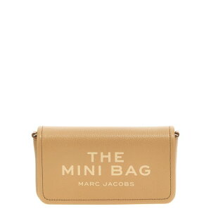 Marc Jacobs �}�[�N �W�F�C�R�u�X ���f�B�[�X �n���h�o�b�O�E�V�����_�[�o�b�O 2S4SMN080S02230 'The Leather Mini Bag' crossbody bag Beige onesize �y���������E�֐ō��z