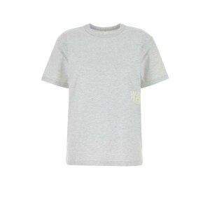 alexanderwang.t �A���L�T���_�[���� �e�B�[ ���f�B�[�X T�V���c�E�J�b�g�\�[ 4CC3241520050 Melange light grey cotton t-shirt Grey M S XS L XL �y���������E�֐ō��z