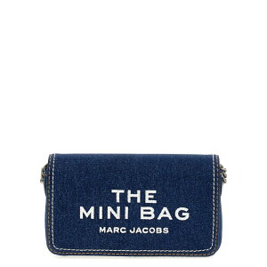 Marc Jacobs }[N WFCRuX fB[X nhobOEV_[obO 2F4SMN010S03473 'The Denim Chain Mini' crossbody bag Blue onesize yE֐ōz
