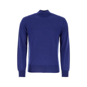 PT TORINO s[eB[Egm Y jbgEZ[^[EJ[fBK TL4SLL010GEG07MG0345 Electric blue wool sweater Blue 46 48 50 52 54 yE֐ōz