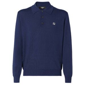 FENDI �t�F���f�B �����Y �j�b�g�E�Z�[�^�[�E�J�[�f�B�K�� FZC167AU84F0QA2 Fendi T-shirts and Polos Blue Blue and green 48 50 52 �y���������E�֐ō��z