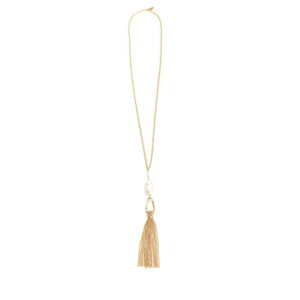 forte_forte �t�H���e �t�H���e ���f�B�[�X �l�b�N���X 14672F49A1008 Necklace with tassel detail Gold IT0 �y���������E�֐ō��z