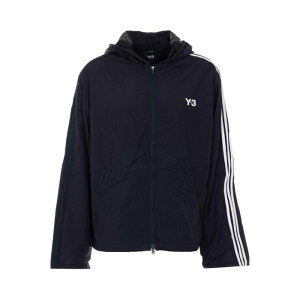 Y-3 ���C�X���[ �����Y �J�W���A���W���P�b�g KF1085 Black Jacket With Zip Closure On The Front Black L M S XL 2XS XS 3XS �y���������E�֐ō��z