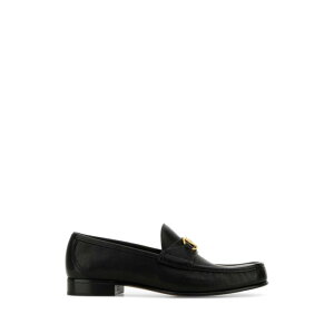 Valentino Garavani ���@�����e�B�m �����Y ���[�t�@�[ 7Y2S0J68MIL0NO Black leather VLogo loafers Black IT39 IT40 IT41 IT42 IT43 IT44 IT45 40 41 41.5 42 42.5 43 43.5 44 44.5 45 46 �y���������E�֐ō��z